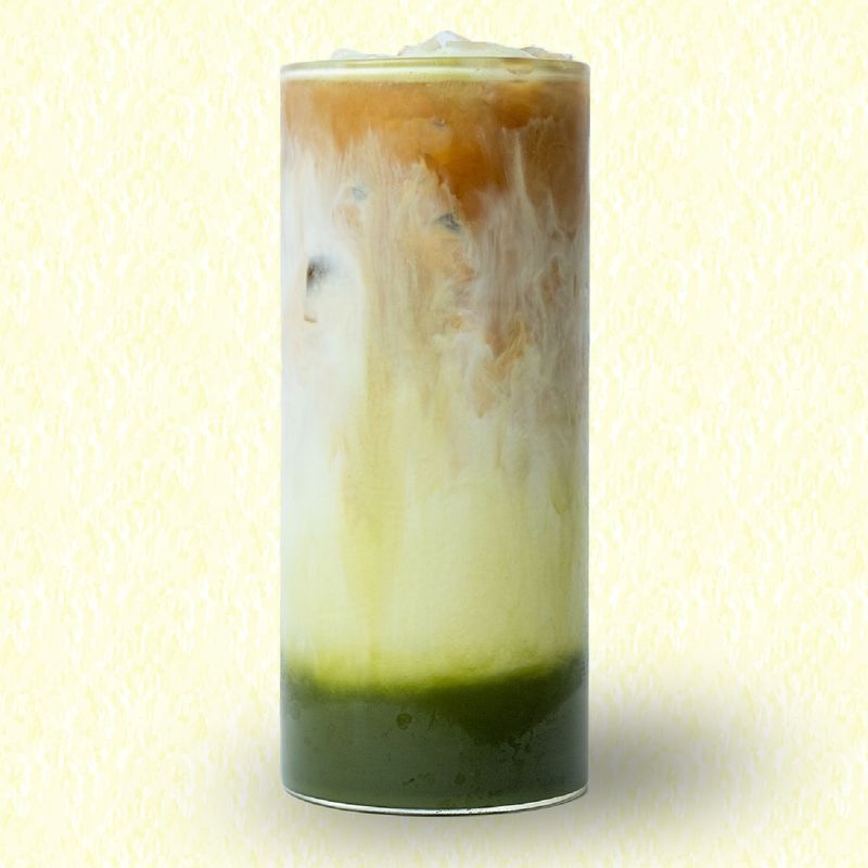 Espresso Infused Matcha Latte